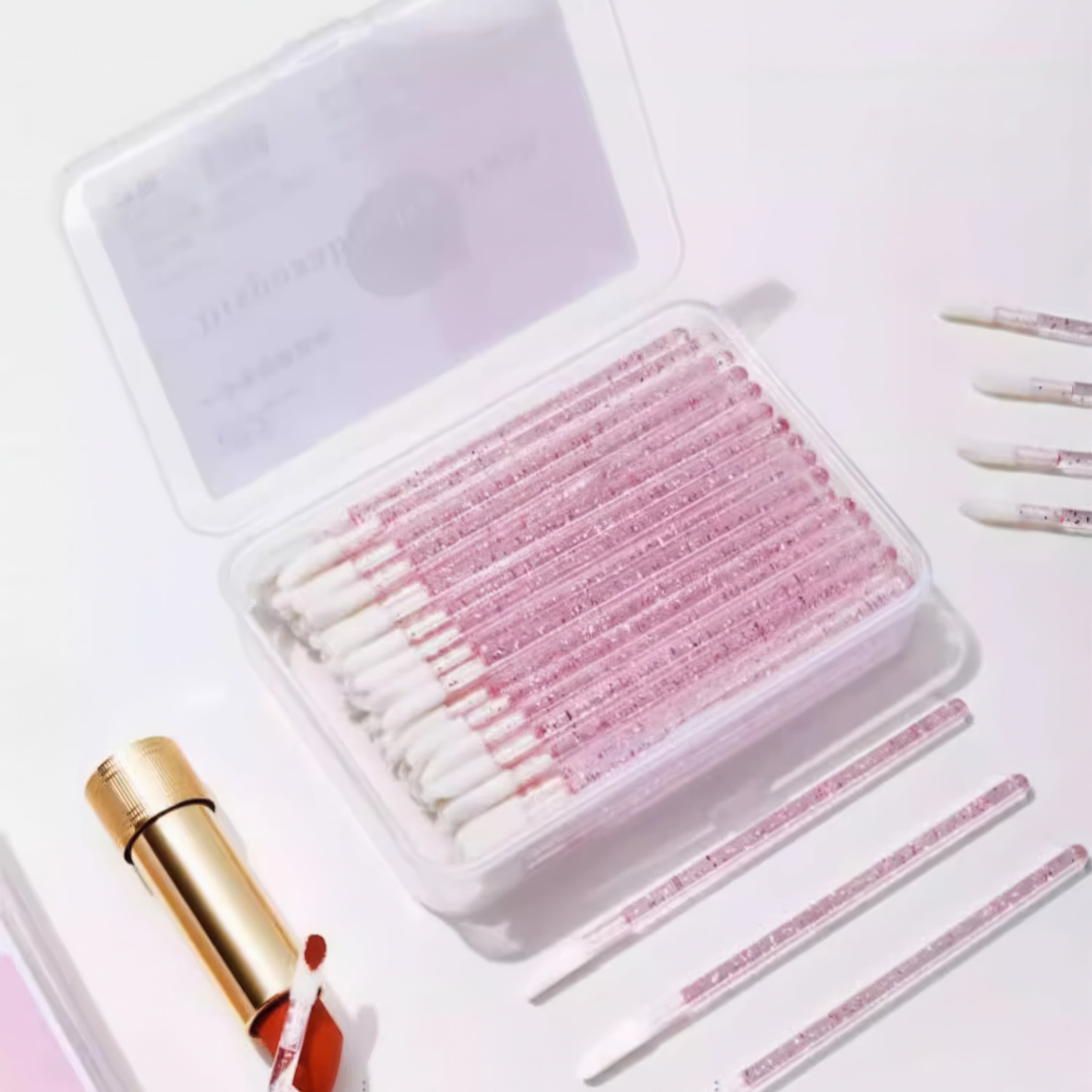 Disposable Flocked Brushes - Multi-Use Lips & Lash Lift