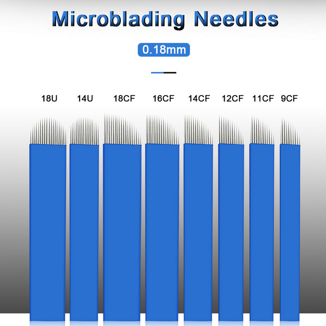 0.18 mm Disposable Microblading Blades | 10 Pack