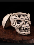 7 Hole Skull Tattoo Ink Holder