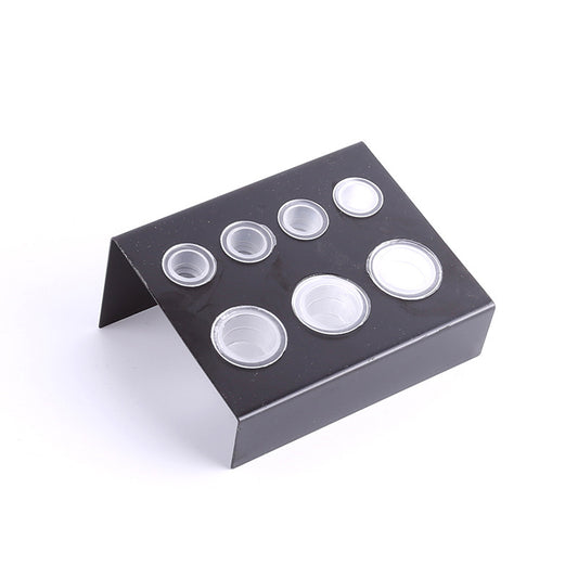 7-Hole Stainless Steel Tattoo Ink Holder