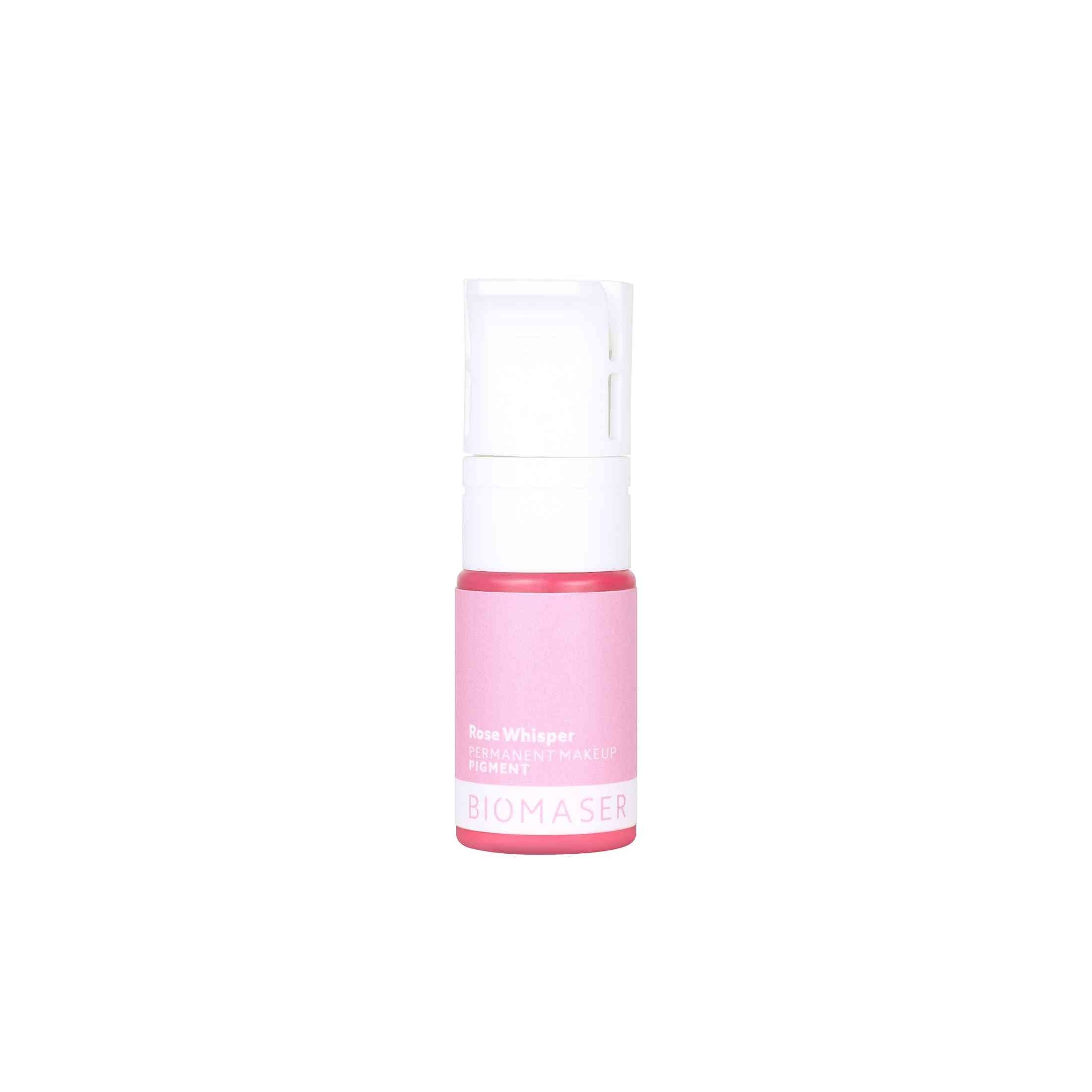 Biomaser Powder PMU Pigment Ink for Lips, Rose Whisper | Light Rose Pink
