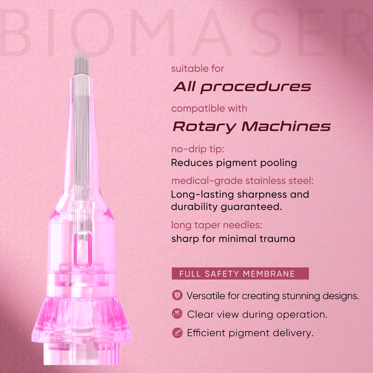Pinky Pro 0411U 0.18 mm U Flat PMU Cartridges