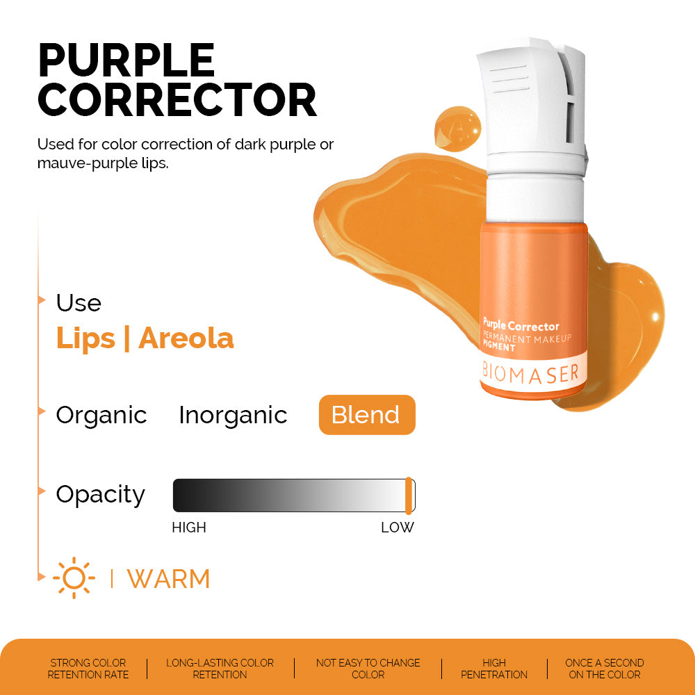 Biomaser Powder PMU Pigment - Purple Corrector