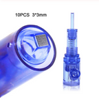 MTS MESO 10PCS Screw Microneedling Cartridge Needles for BMX Permanent Makeup Machine