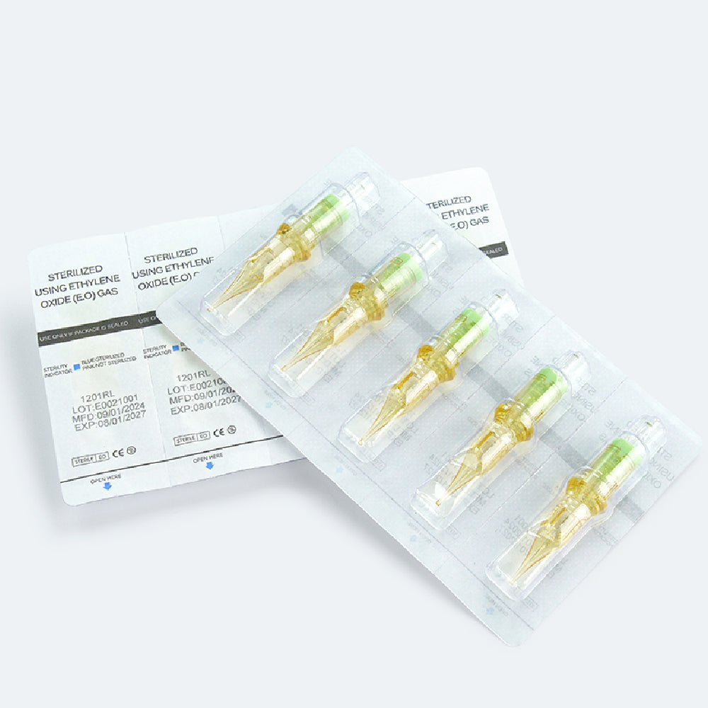 Atto Tattoo Machine Kit | Includes 10 Ink Cartridges & Needles for Professionals