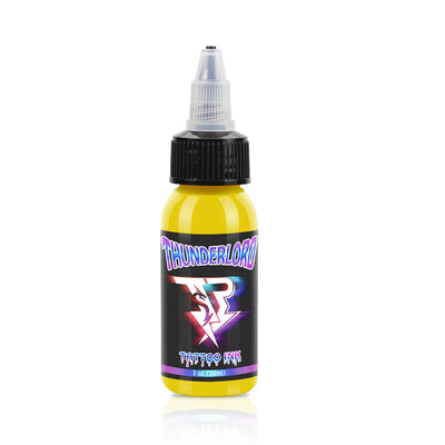 Thunderlordpower Practice Tattoo Ink Lemon Yellow 1 oz