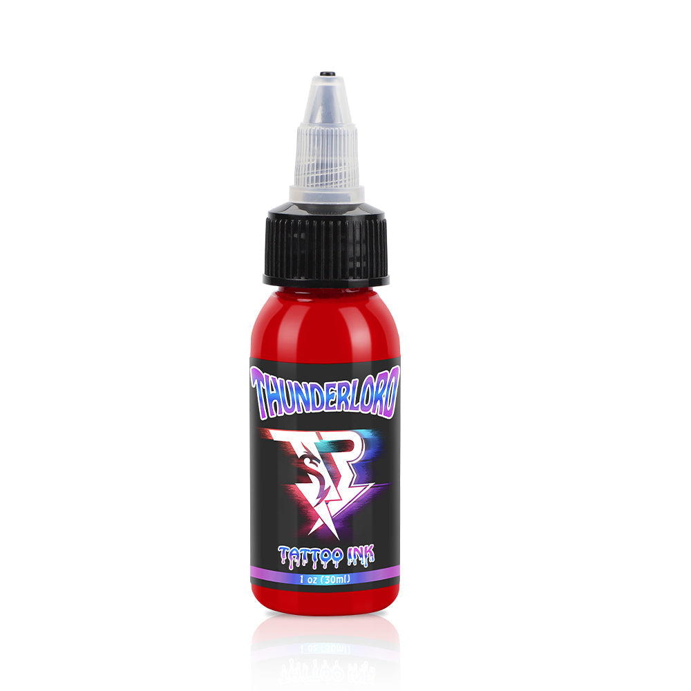 Thunderlordpower Tattoo Ink Bright Red 1OZ/30ML