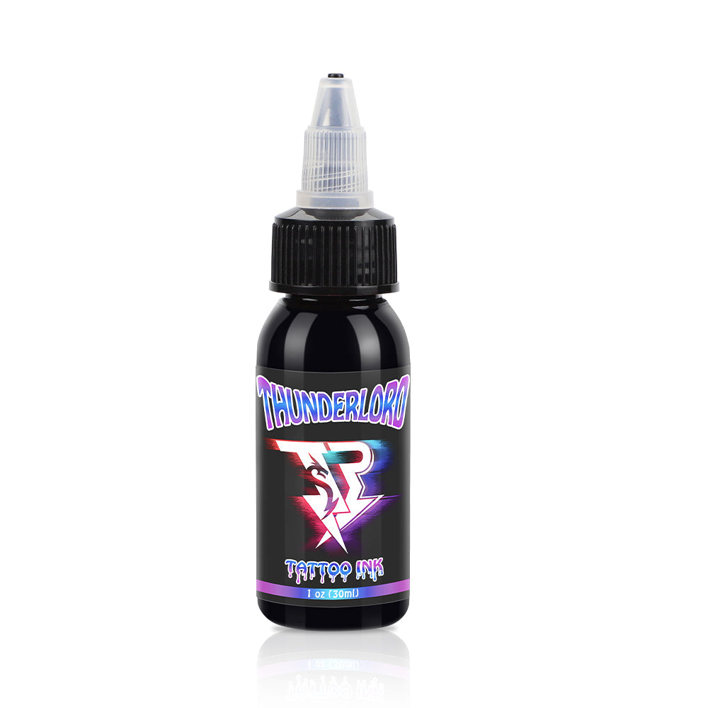 Thunderlordpower Tattoo Ink Ture Black 1OZ/30ML