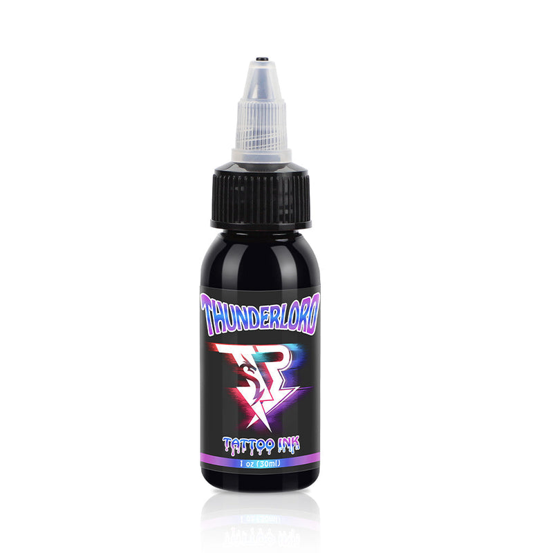 Thunderlordpower Practice Tattoo Ink True Black 1 oz/30ML