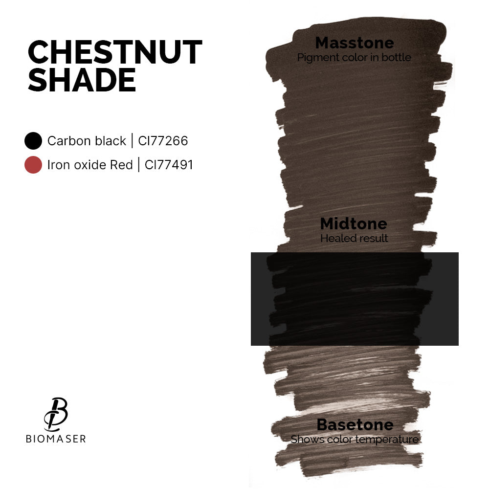 Biomaser Sweety PMU Pigment - Chestnut Shade