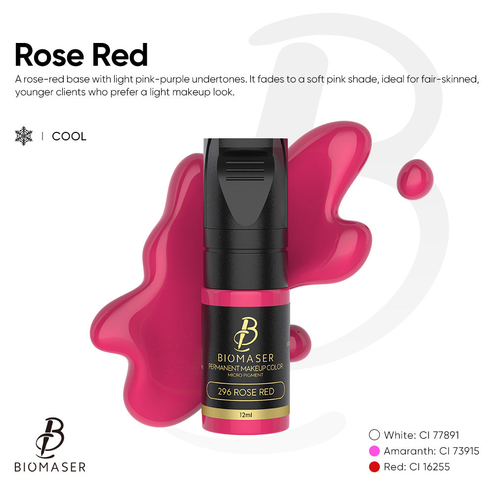 Lip liquid Biomaser pigment ink for Permanent Makeup Micropigmentation Machine Pigment 12ml