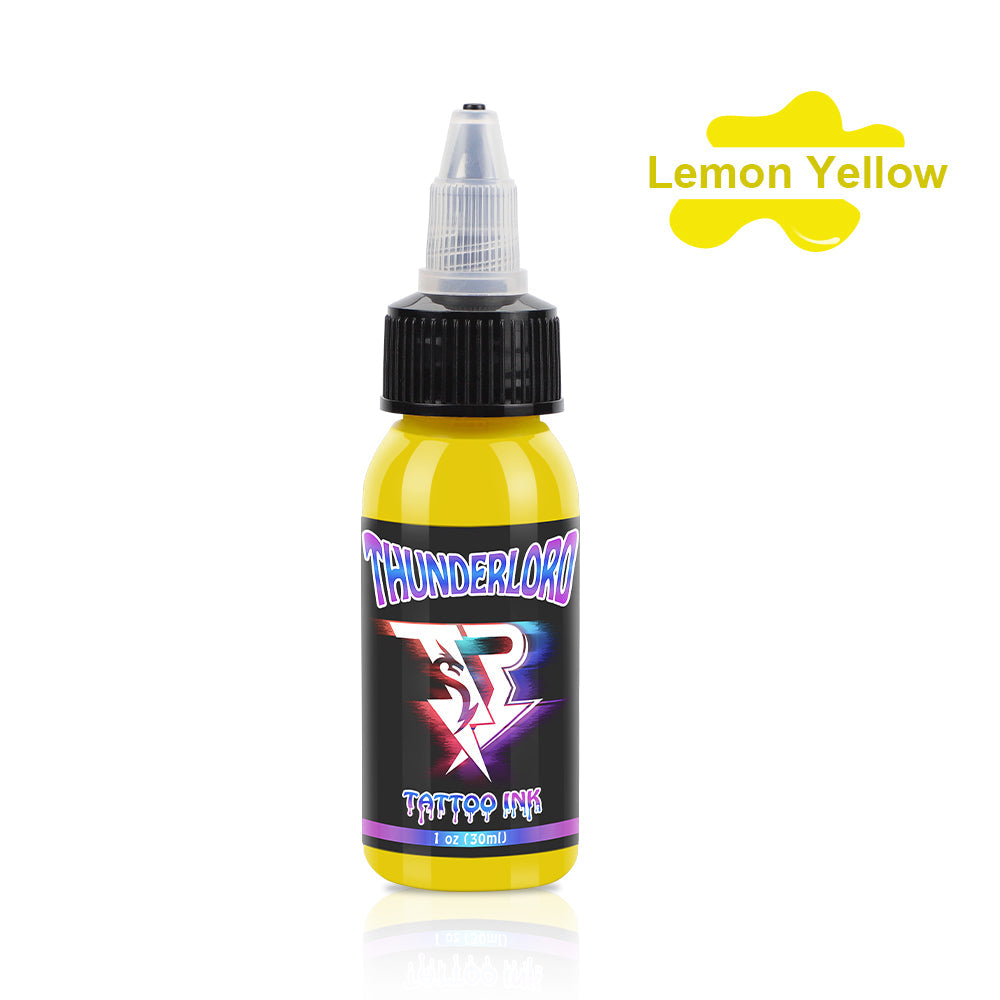 Thunderlordpower Tattoo Ink kit 7 colors 1OZ/30ML per bottle