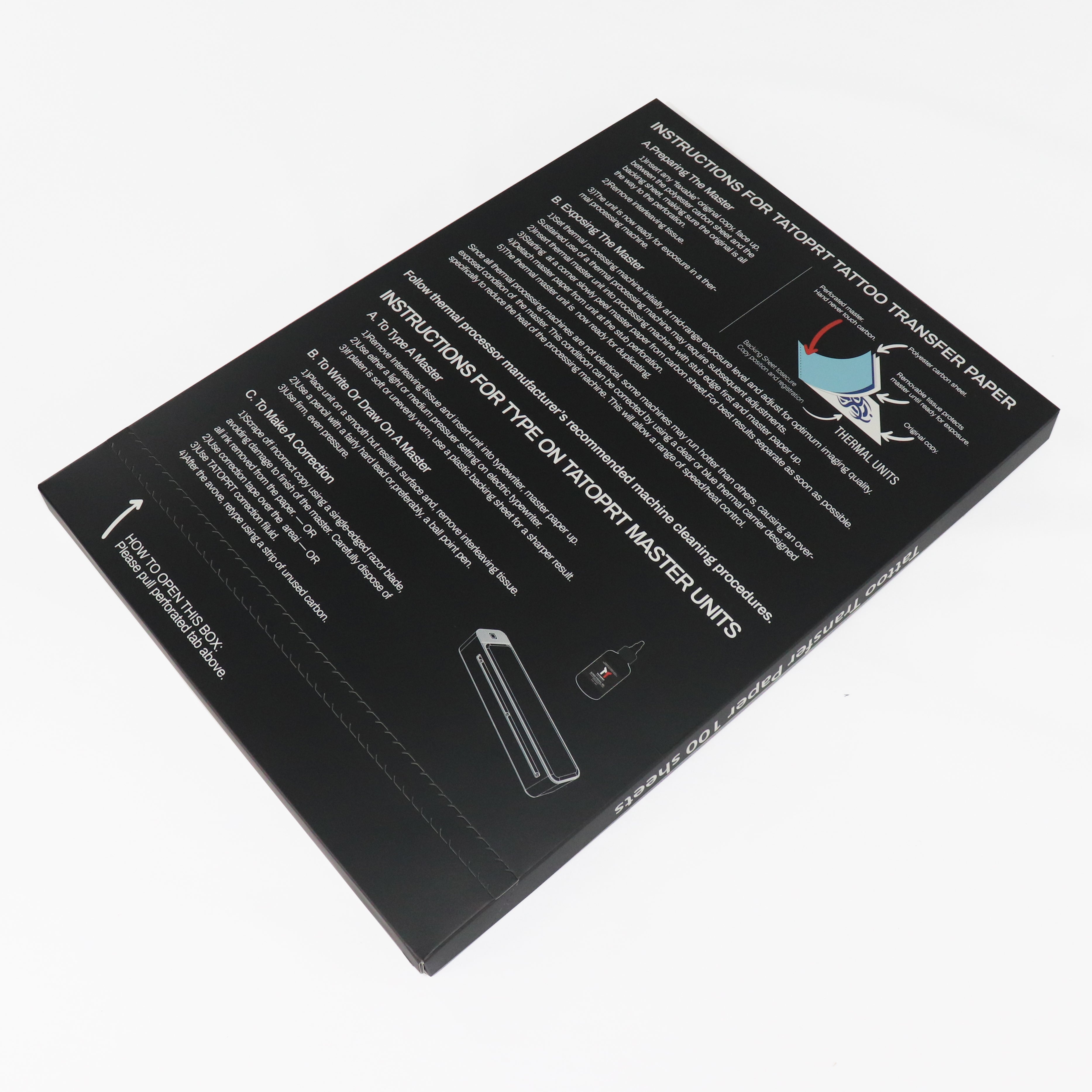 A3 transfer paper for tattoo printer