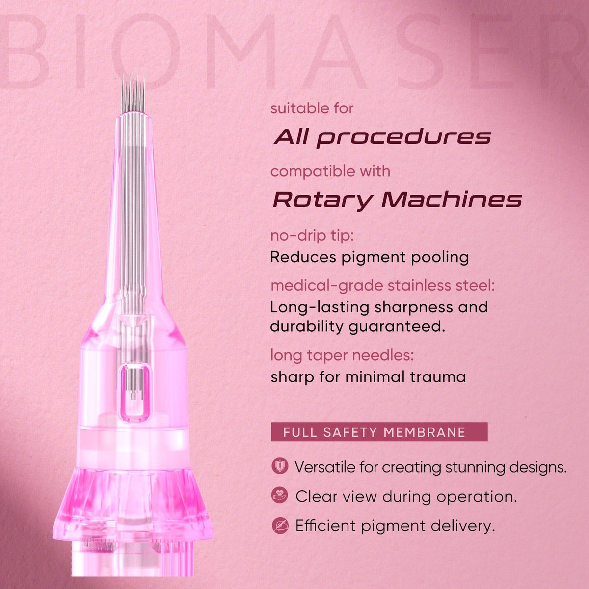 Pinky Pro XF Concave Convex Flat PMU Cartridges
