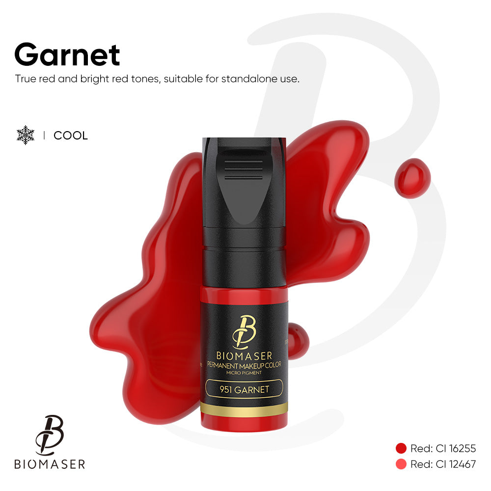 Lip liquid Biomaser pigment ink for Permanent Makeup Micropigmentation Machine Pigment 12ml