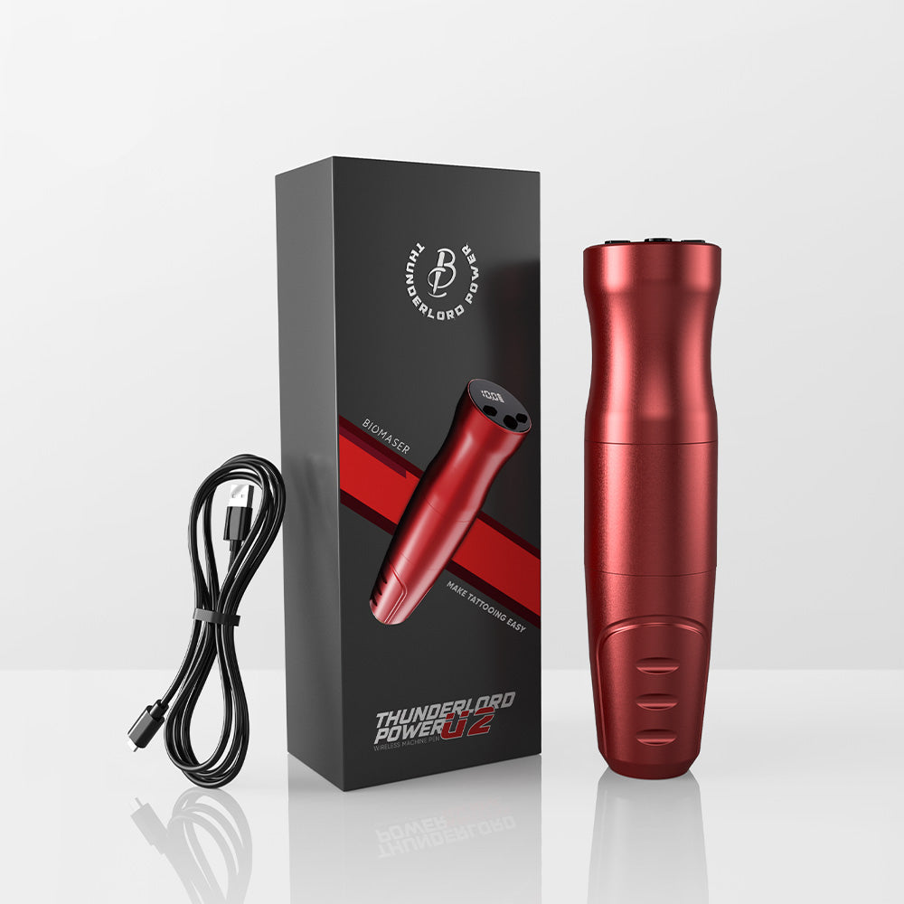 Wireless Tattoo Pen Machine With 4.0MM stroke ThunderlordPower EXPLORER CTG5002
