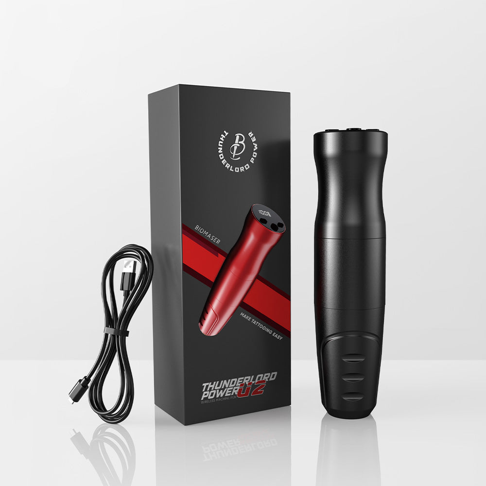 Wireless Tattoo Pen Machine With 4.0MM stroke ThunderlordPower EXPLORER CTG5002