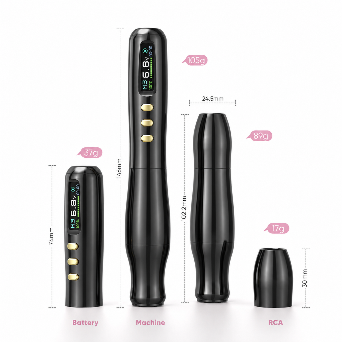 Biomaser TP006 Wireless Permanent Makeup Machine