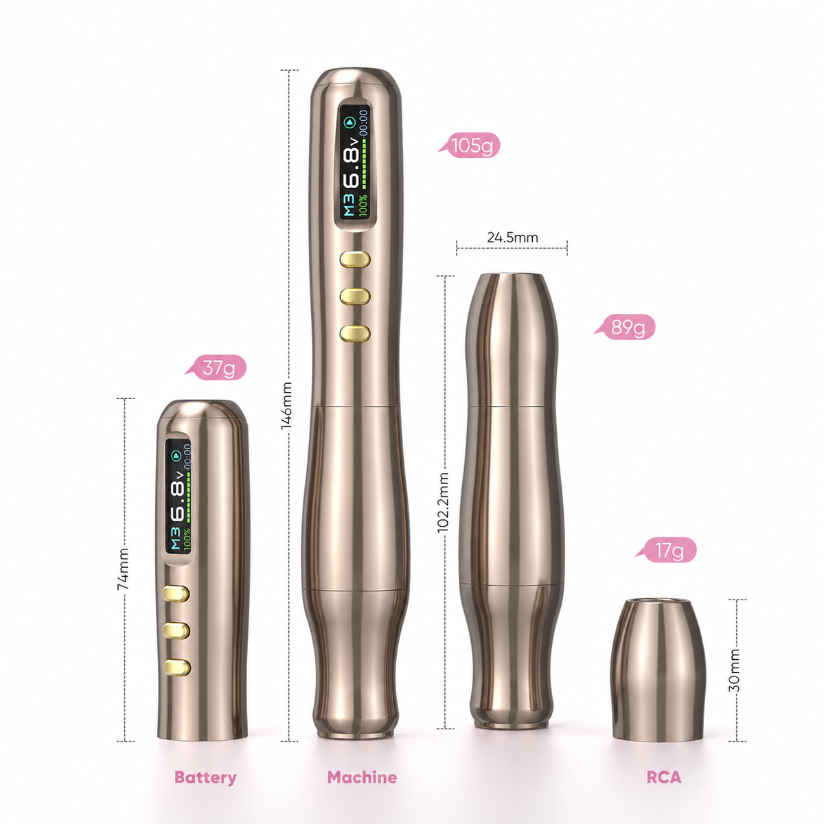 Biomaser TP006 Wireless Permanent Makeup Machine