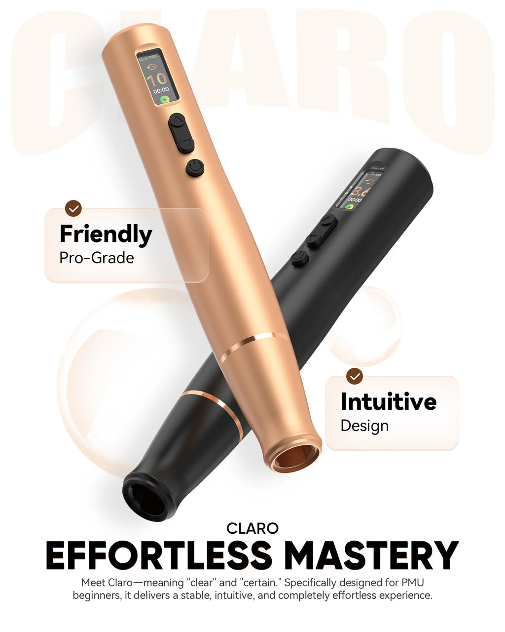 Biomaser Claro Wireless PMU Pen | 2.5 mm Stroke