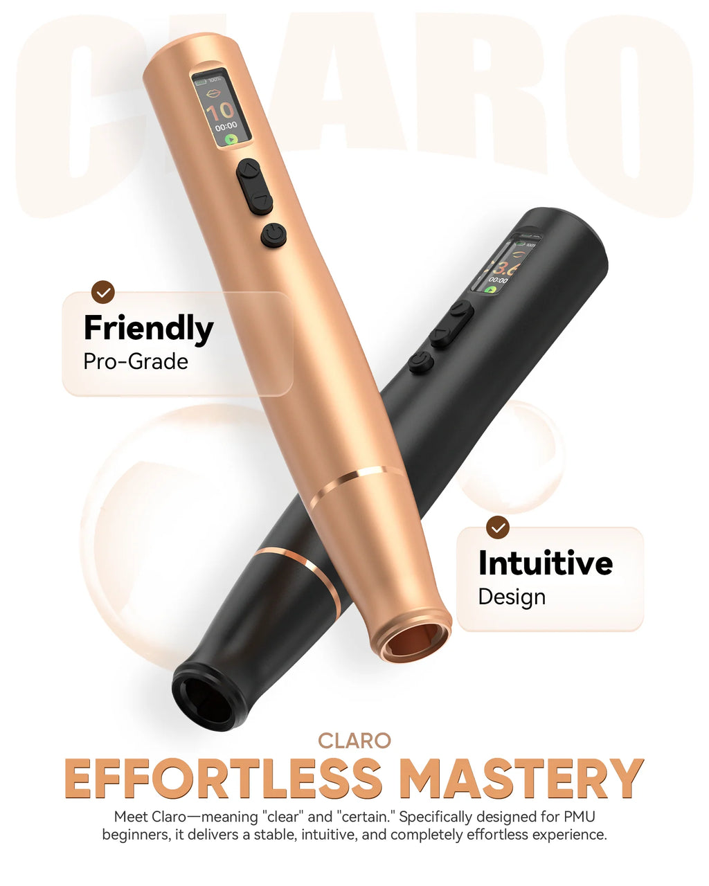 Biomaser Claro Wireless PMU Pen | 2.5 mm Stroke
