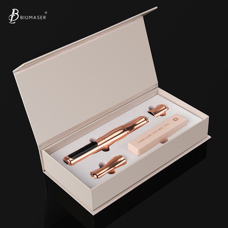 Biomaser P90 Pro Wireless Permanent Makeup Machine | 3.0 Adjustable Stroke Pen