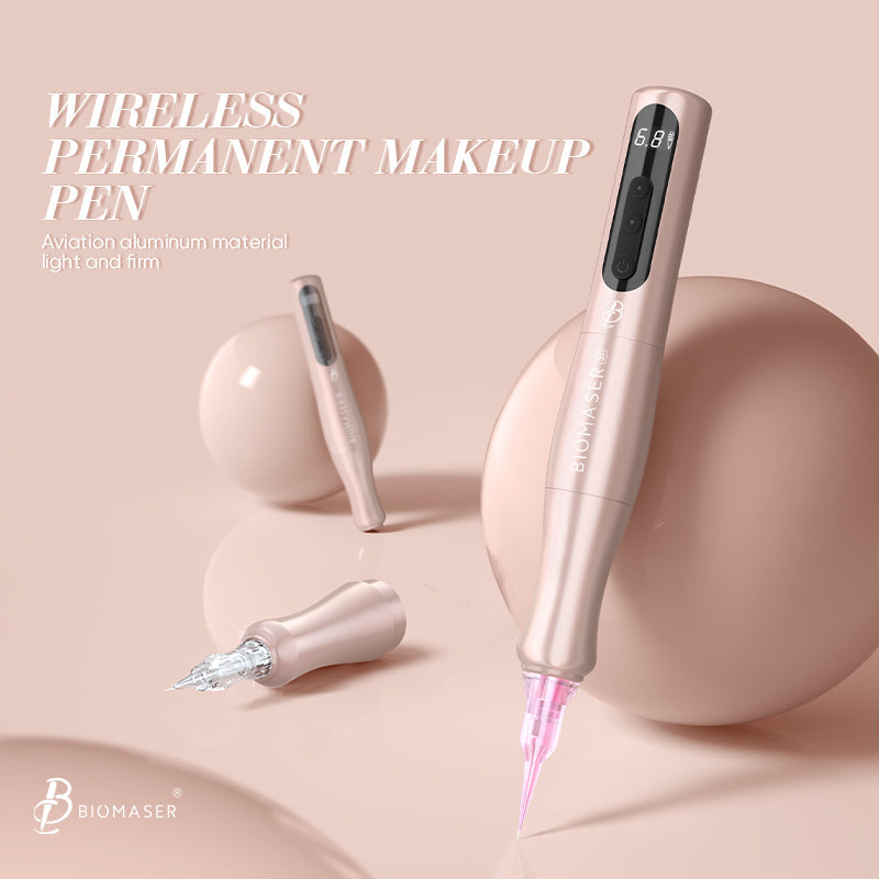 Biomaser P90 Pro Wireless Permanent Makeup Machine | 3.0 Adjustable Stroke Pen