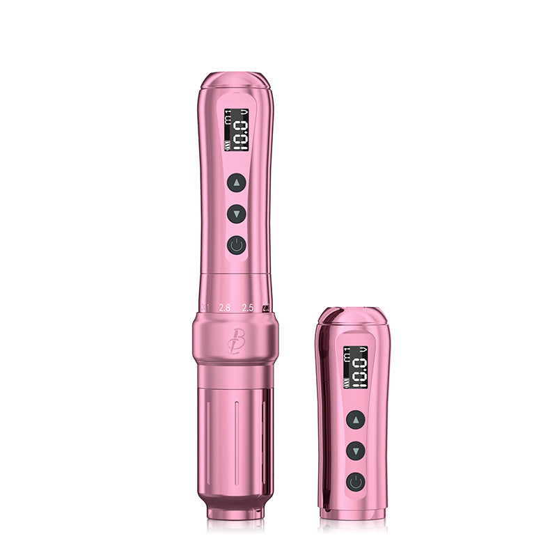 Biomaser U1 Wireless Permanent Makeup Machine Pen | Adjustable Stroke & Dual Battery