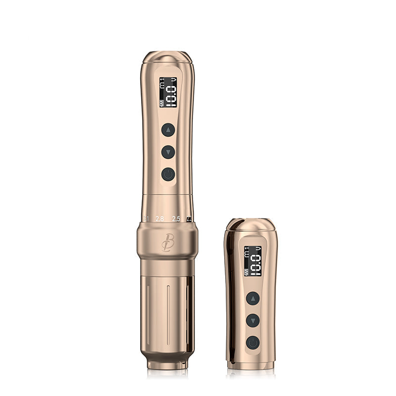 Biomaser U1 Wireless Permanent Makeup Machine Pen | Adjustable Stroke & Dual Battery