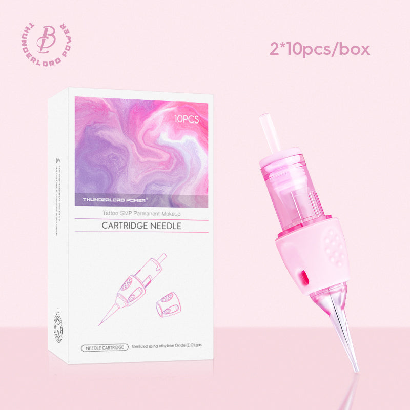 PINKY RL Round Liner Universal Permanent Makeup Needle Cartridges for Tattoo Pens