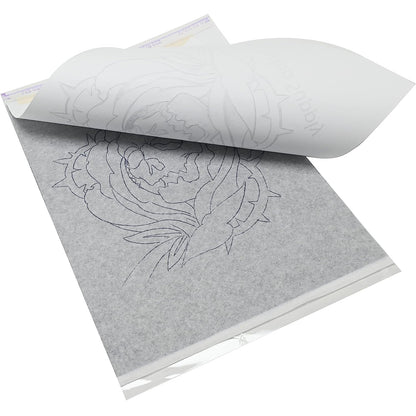 100 Sheets of High - Quality Tattoo Stencil Transfer Paper for Tattoo Artists