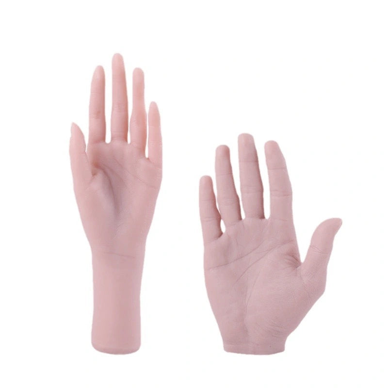 Silicone Hand Model for Tattoo Training with Realistic Skin Texture