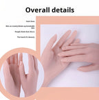 Silicone Hand Model for Tattoo Training with Realistic Skin Texture