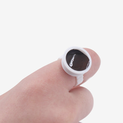 Anillos para pigmento PMU: 100 unidades
