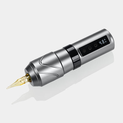 Bolígrafo para tatuajes inalámbrico de doble batería Atto Origin Pro | Master Precision Lining
