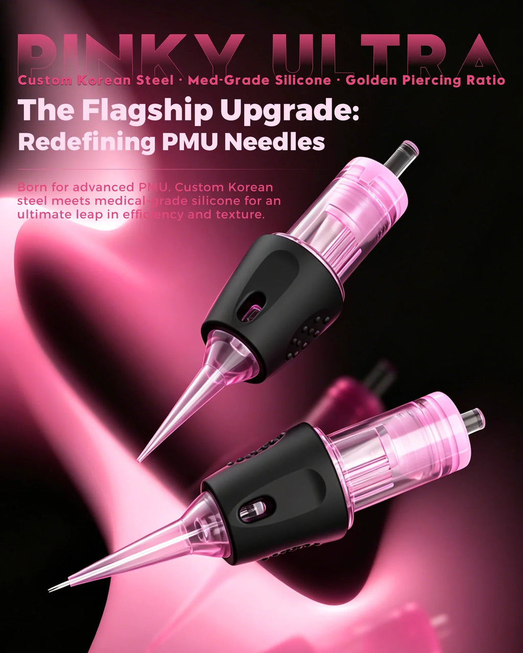 Biomaser Pinky Ultra PMU Cartridges | 10 Pack