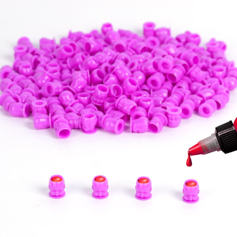 Doll - shaped Tattoo Ink Cups