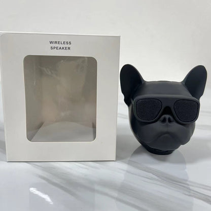 Designer Bluetooth Bulldog Speaker | Wireless Desktop Gift with 8H Bass & TWS Sync