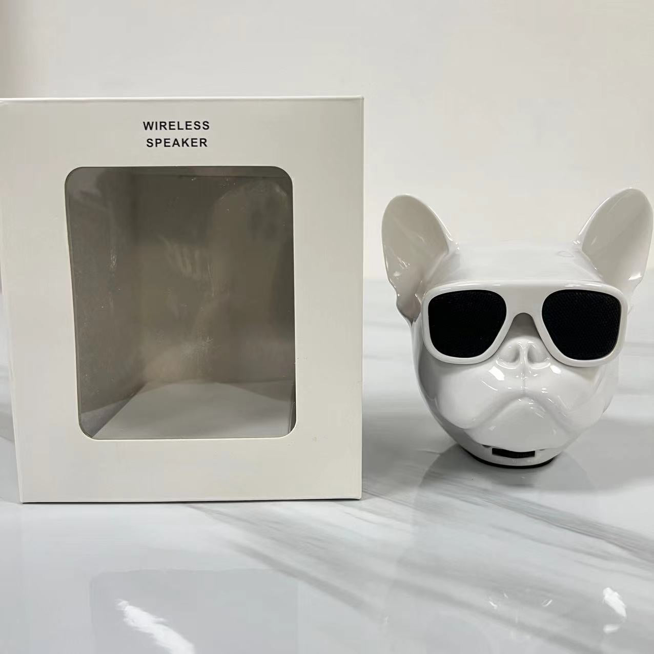 Bluetooth Bulldog Speaker with Bass & TWS Sync