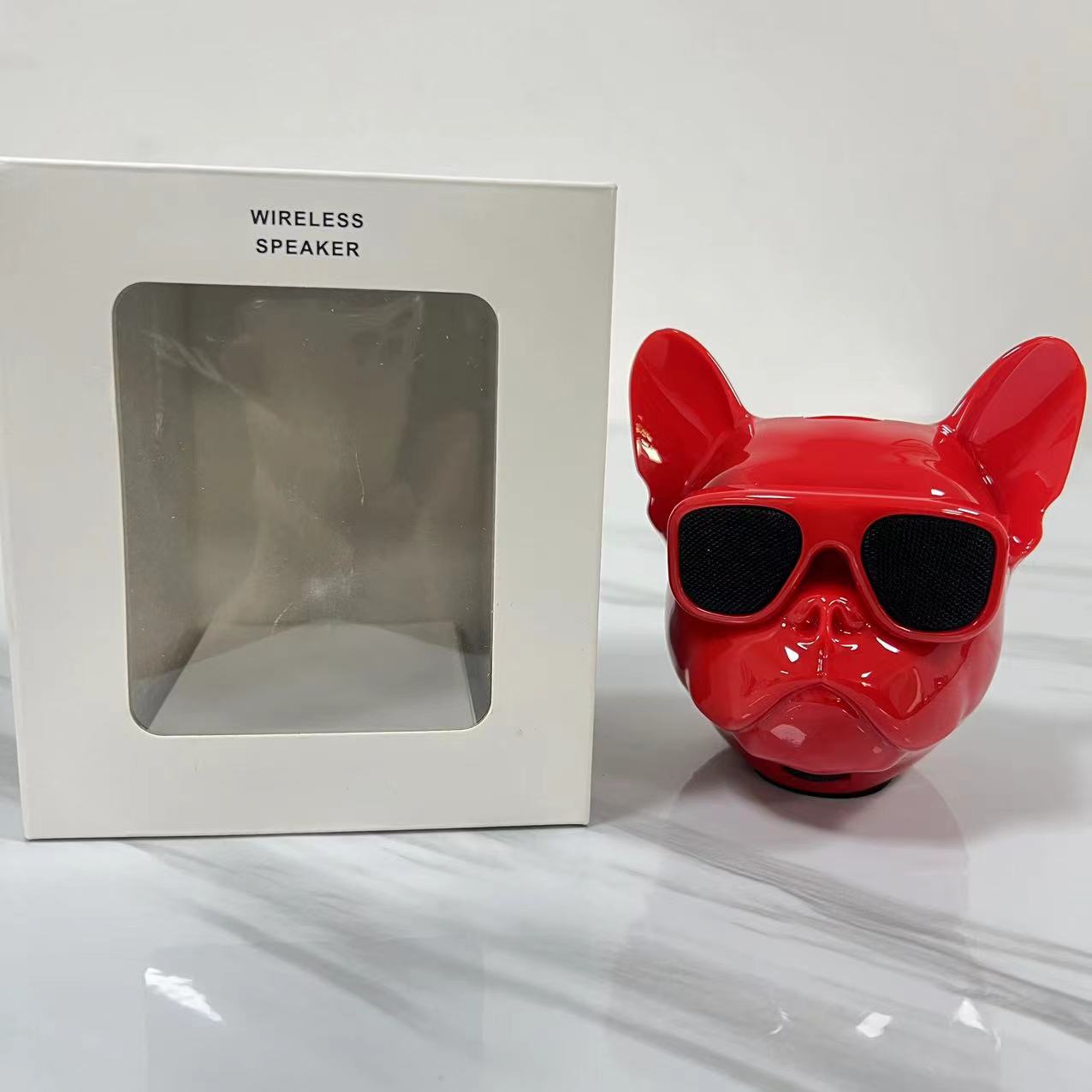 Bluetooth Bulldog Speaker with Bass & TWS Sync