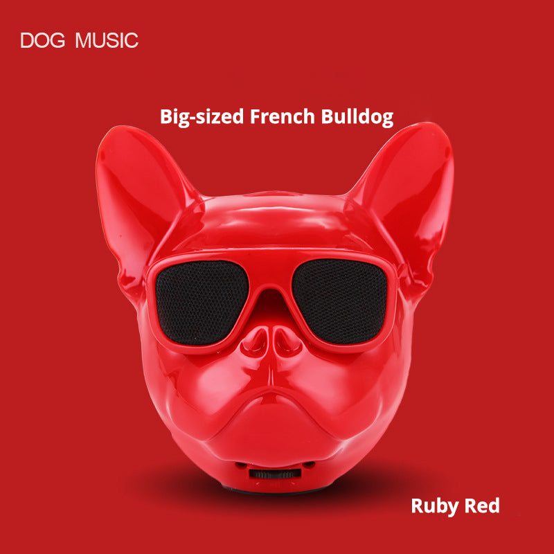 Bluetooth Bulldog Speaker with Bass & TWS Sync