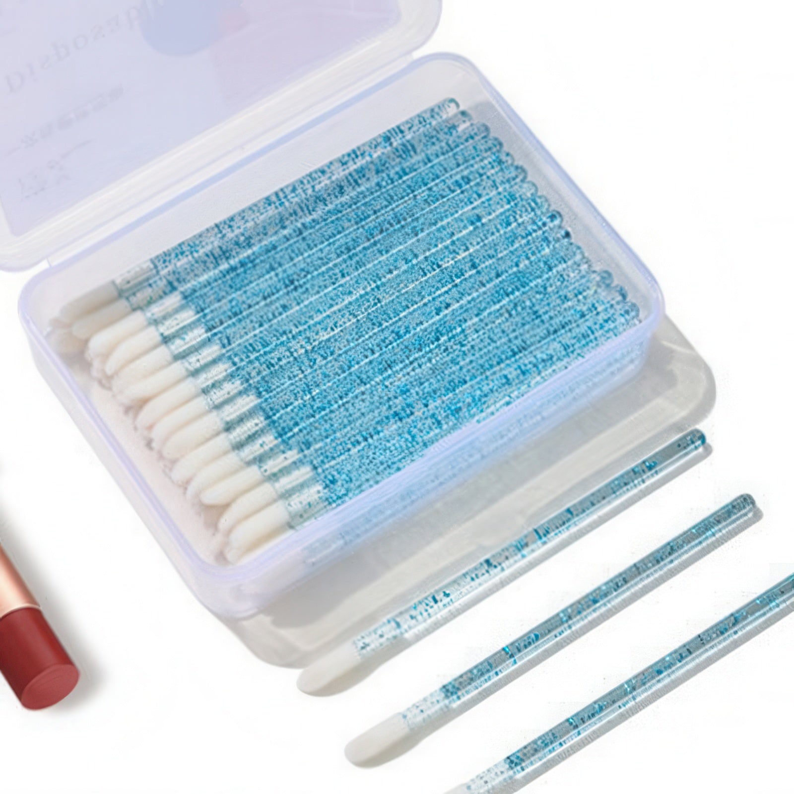 Disposable Flocked Brushes - Multi-Use Lips & Lash Lift