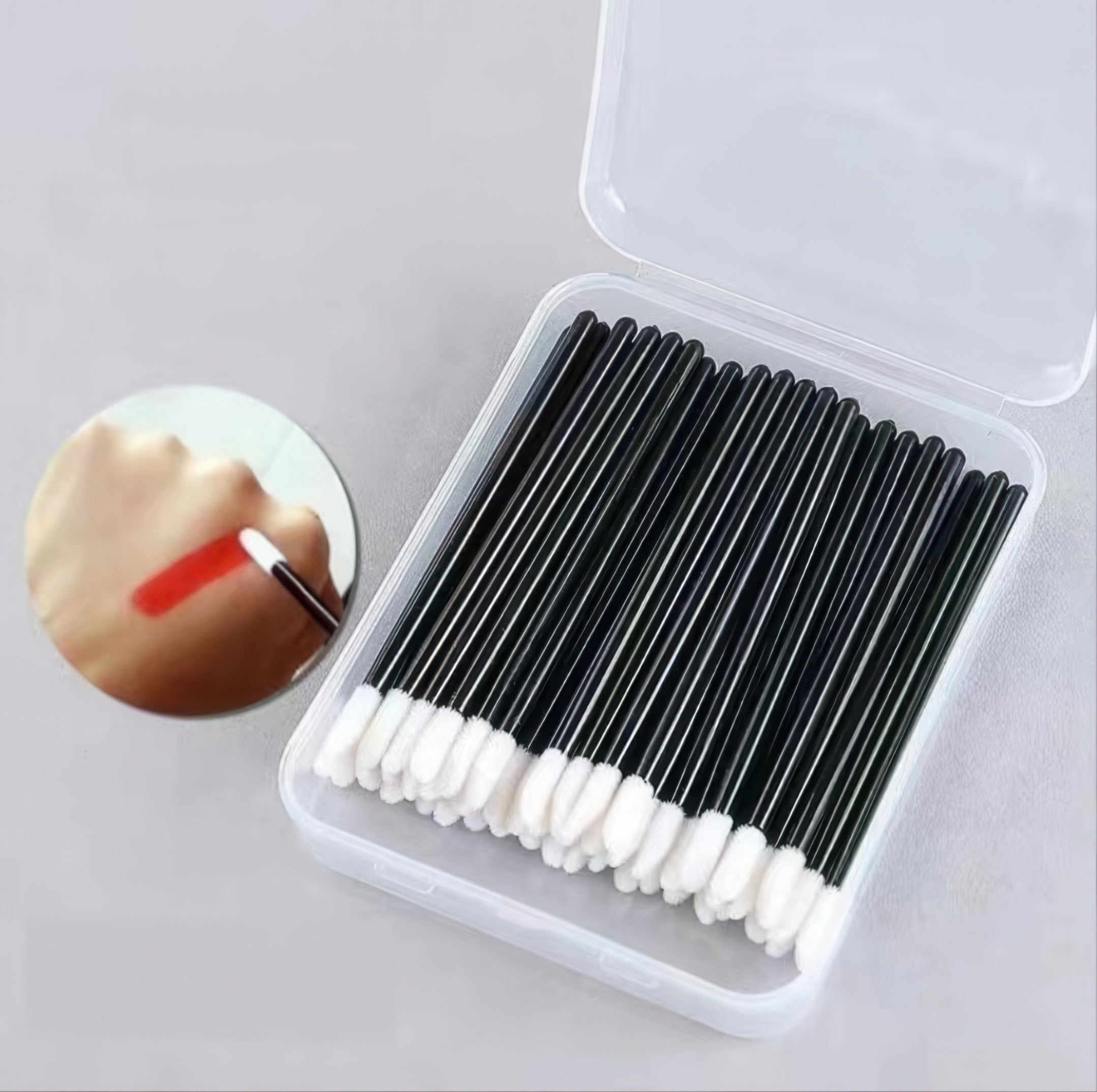 Disposable Flocked Brushes - Multi-Use Lips & Lash Lift