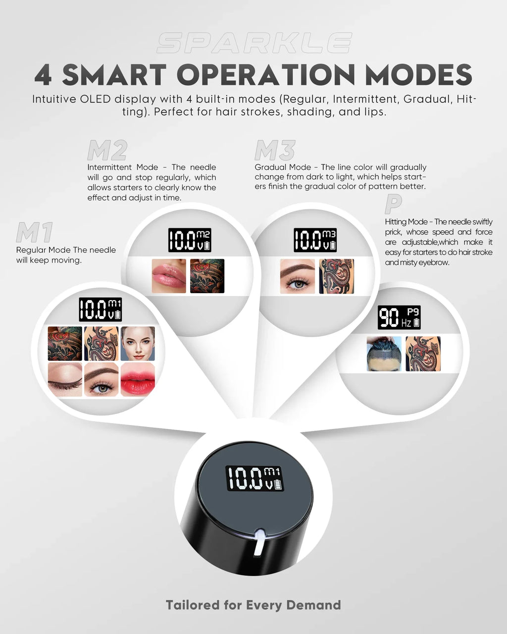 Biomaser TP006 Wireless Permanent Makeup Machine