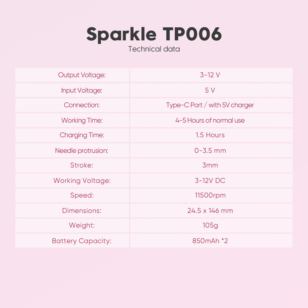 Biomaser Sparkle TP006 Permanent Makeup Machine