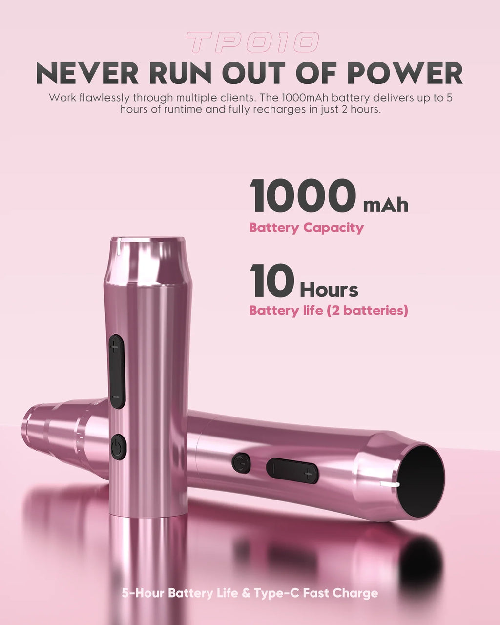 Biomaser TP010 Wireless PMU Machine | 3.0 mm Stroke