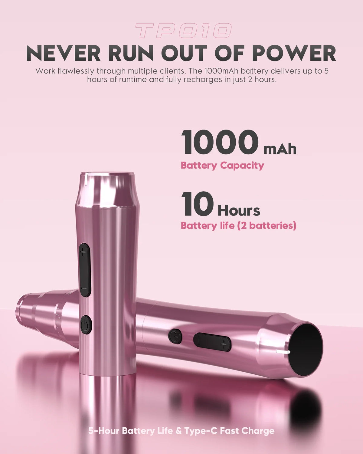 Biomaser TP010 Wireless PMU Machine | 3.0 mm Stroke