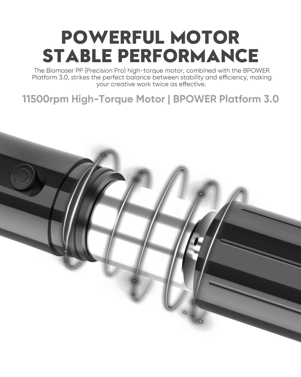 Biomaser U1 Wireless PMU Machine with Adjustable Stroke