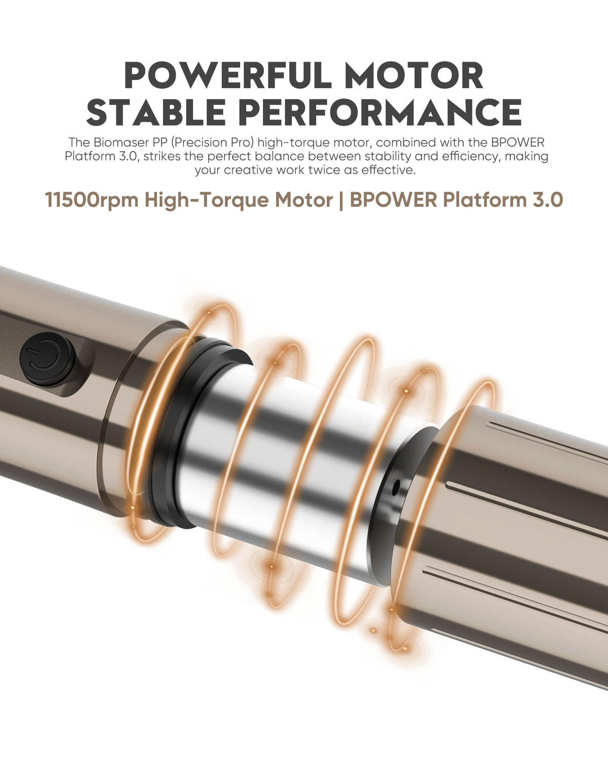 Biomaser U1 Wireless PMU Machine with Adjustable Stroke