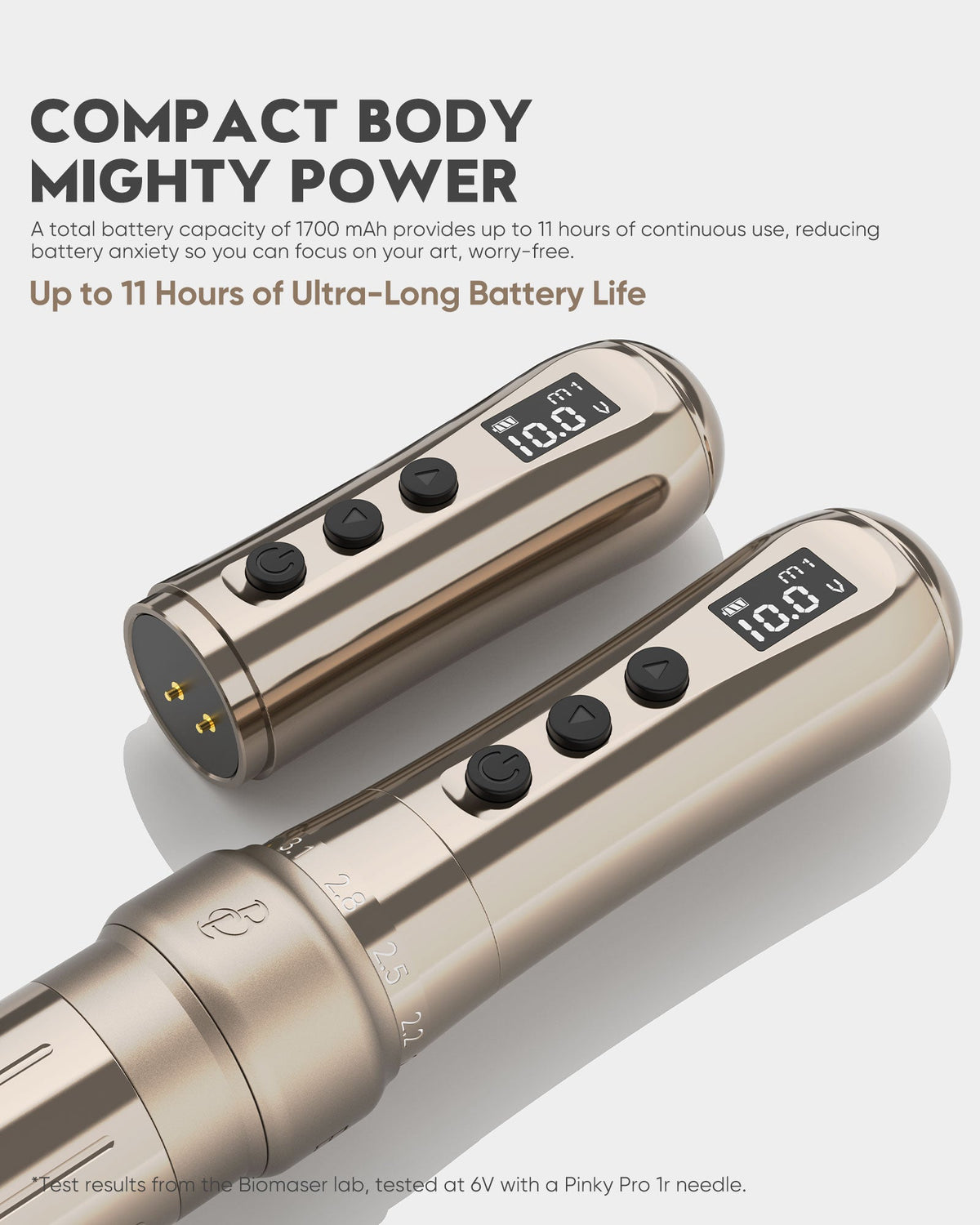 Biomaser U1 Wireless PMU Machine with Adjustable Stroke